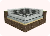 Монолитная плита